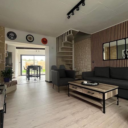 Gite Le Davidson, Maison Avec Jardin Ypreville-Biville Exteriör bild